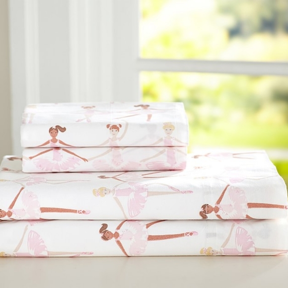 Pottery Barn Kids Ballerina Bedding Set 